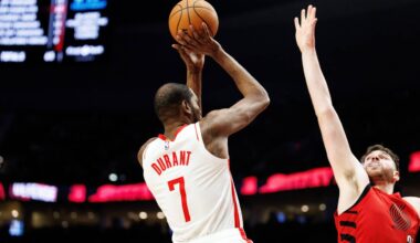 Kevin Durant passes Wilt Chamberlain for 7th on the NBA's career scoring list