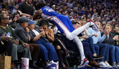 Joel Embiid continues to rebound for 76ers