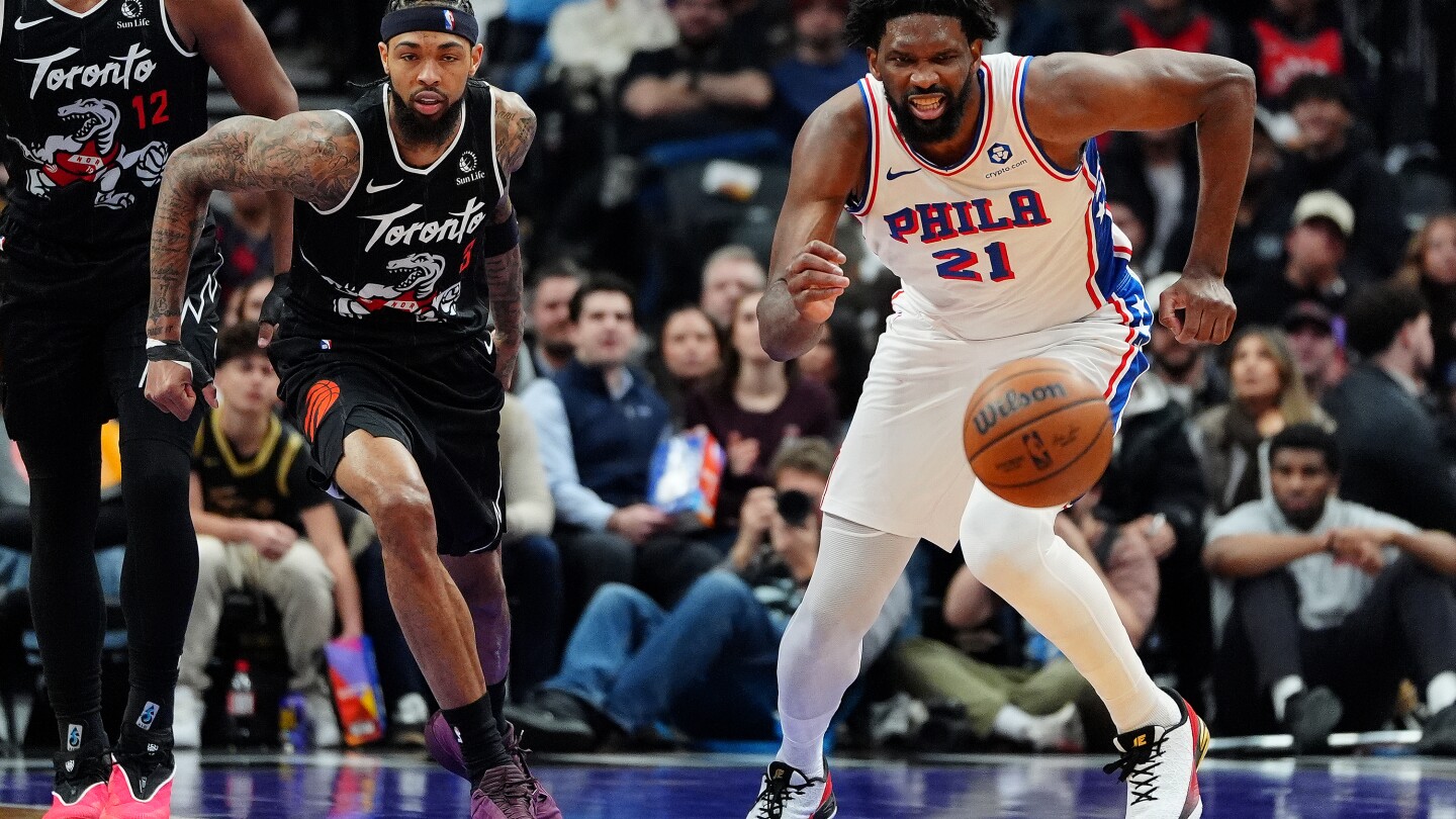 Philadelphia 76ers bounce back with big win over Toronto Raptors