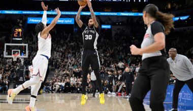 Spurs survive injury scare to Wembanyama, rally to beat Knicks 134-132 in NBA Cup final rematch