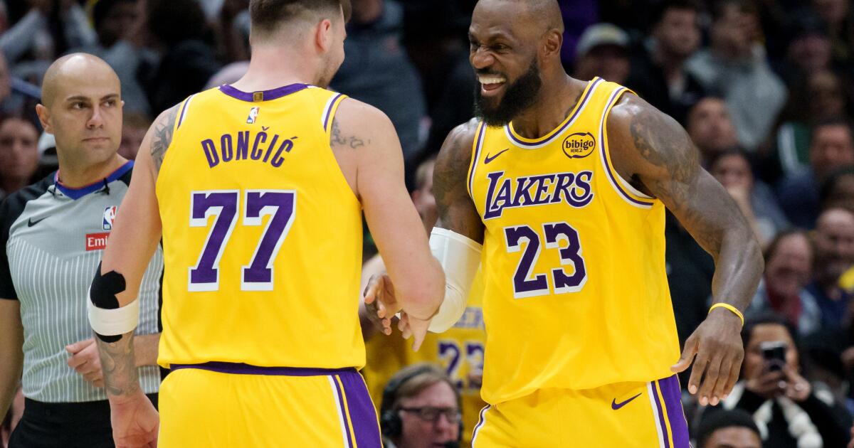 Luka and LeBron go 30-30 as Lakers defeat the Pelicans