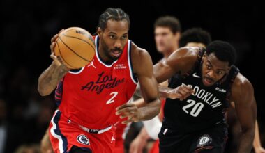 James Harden and Kawhi Leonard lead Clippers to win over Nets