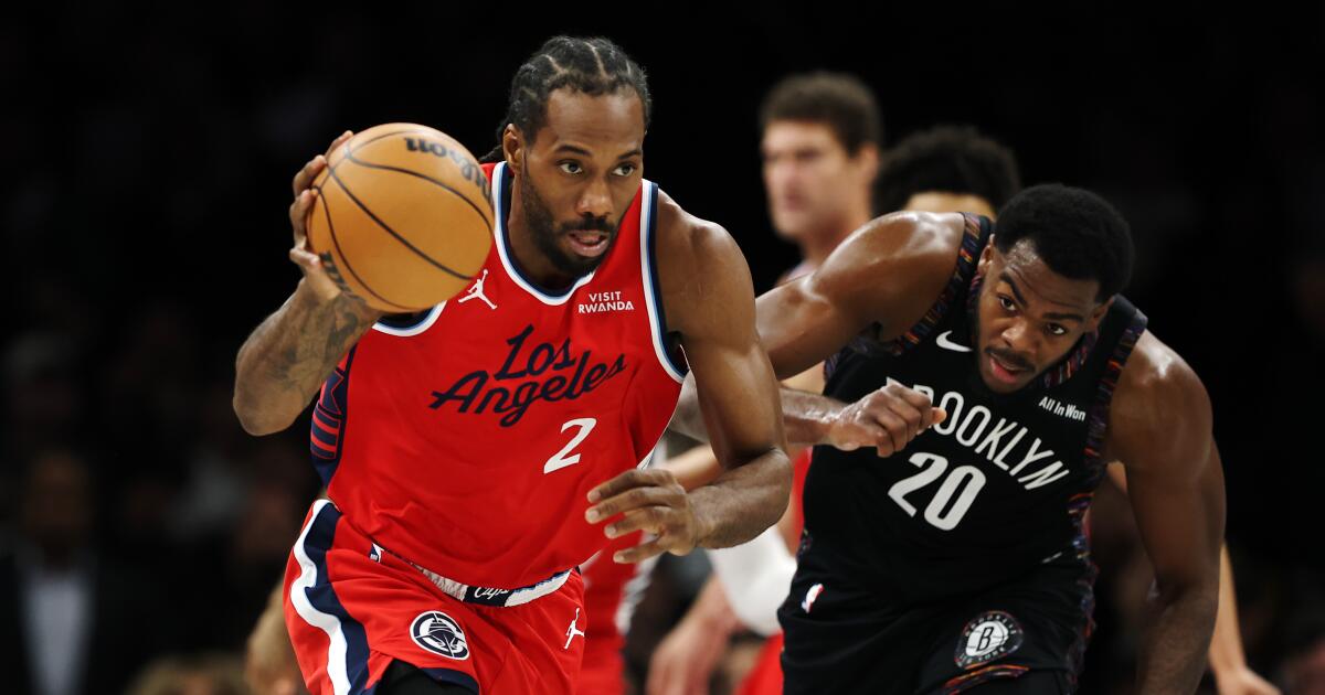 James Harden and Kawhi Leonard lead Clippers to win over Nets