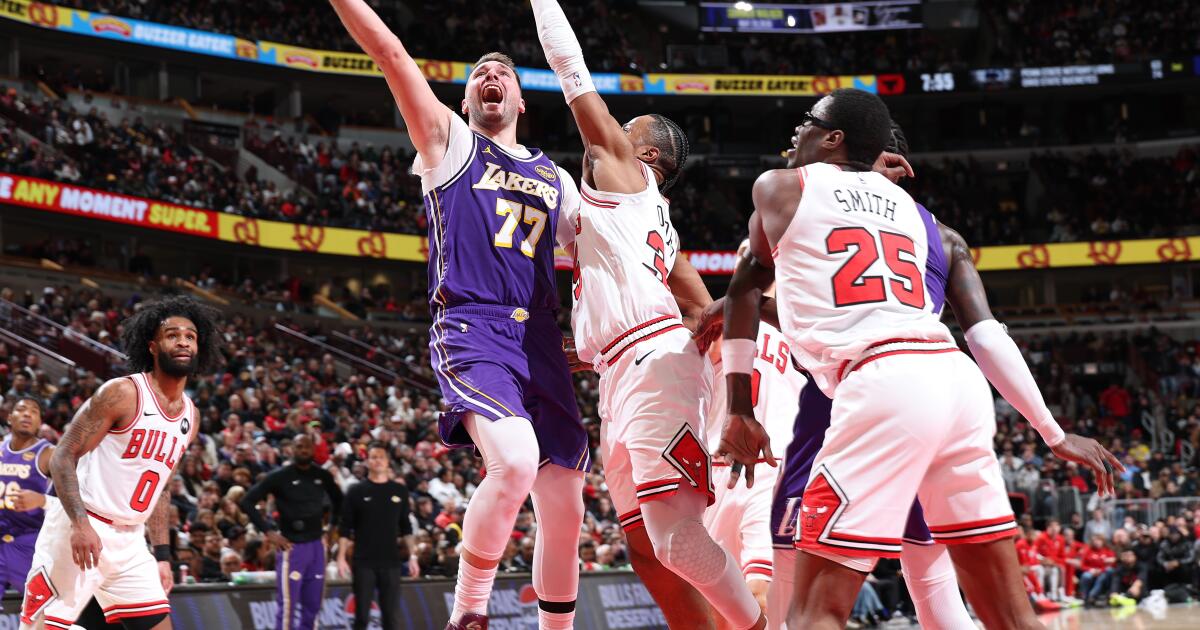 Luka Doncic has a big night in Lakers victory