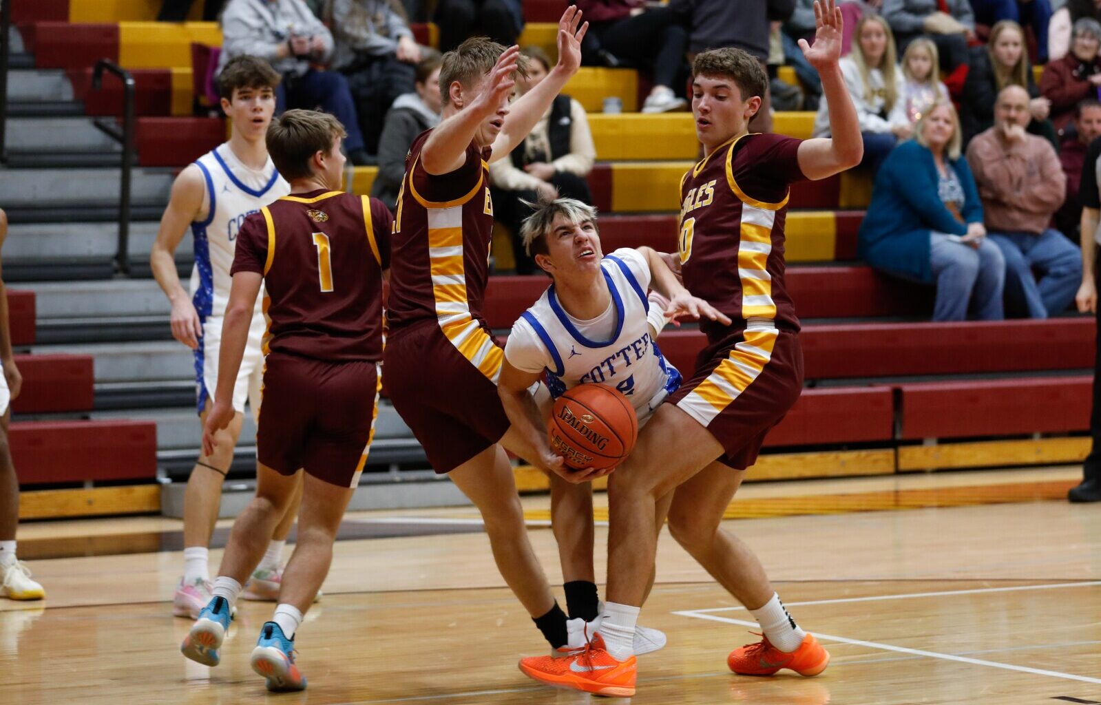 Photos: Dover-Eyota, Winona Cotter boys basketball on Jan. 6, 2026 - Post Bulletin