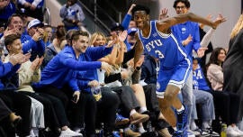 BYU's AJ Dybantsa, Illinois' Keaton Wagler, Houston's Kingston Flemings are stars on historic day for freshmen