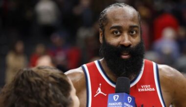 James Harden Wills Los Angeles Clippers Past Wizards for Sixth Straight Win