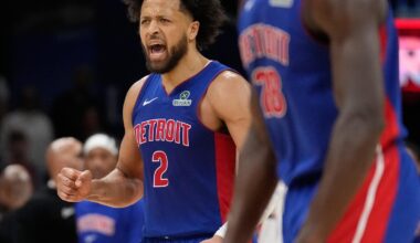 Cade Cunningham has 29 points, 13 assists as Pistons beat Knicks 121-90