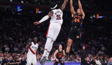 Brunson and Anunoby power Knicks to a 127-97 win over Trail Blazers