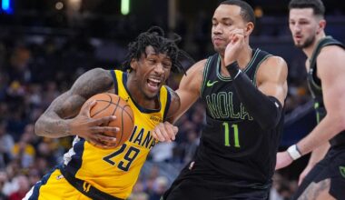 Huff's career-high 29 points power Pacers to a 127-119 win over the Pelicans