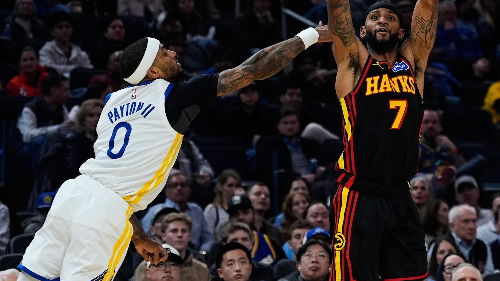 Alexander-Walker's 24 points lead 6 Hawks in double figures as Atlanta beats Warriors 124-111