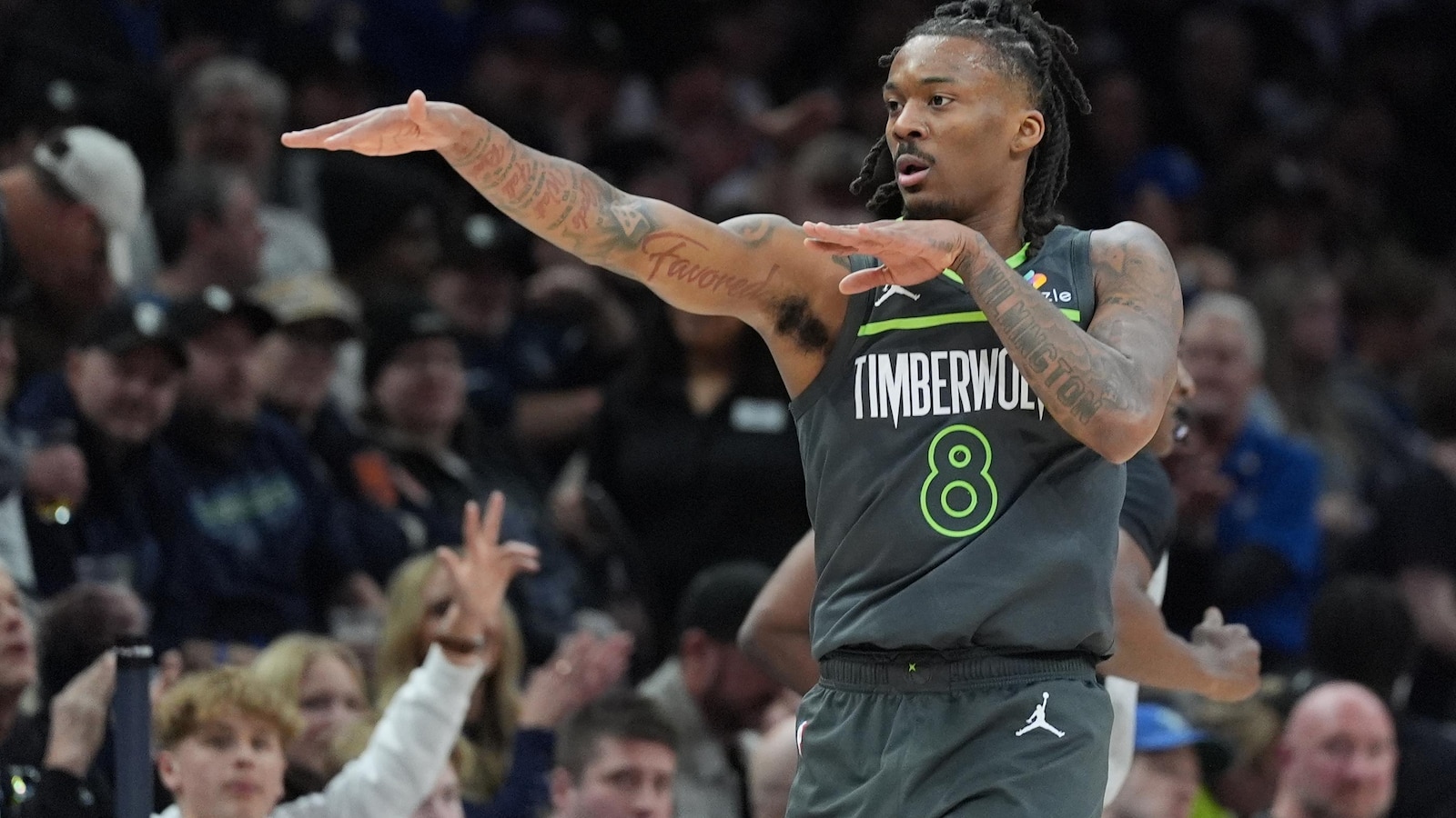 Timberwolves beat the Warriors 108-83 to snap a five-game losing streak as top stars rest