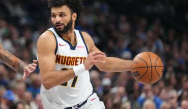 Jamal Murray scores 33 and Nuggets beat Mavs 118-109 as Cooper Flagg exits with sprained ankle