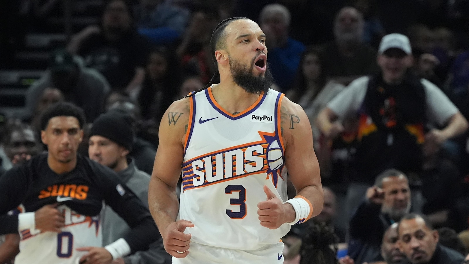 Dillon Brooks scores career-high 40 on his own T-shirt night, leading Suns past Pistons 114-96