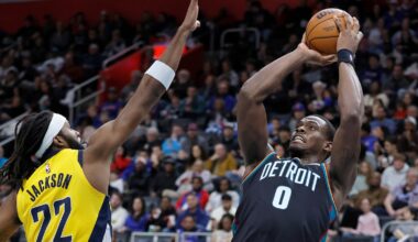 Robinson and Cunningham lead Pistons to rout of shorthanded Pacers, 121-78