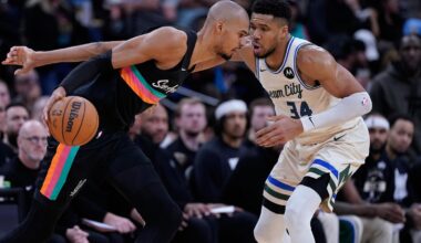 Wembanyama shaves head, shines brightly in leading Spurs past Antetokounmpo, Bucks