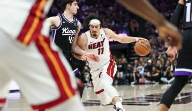 Adebayo, Powell lead hot-shooting Heat past the Kings for a 130-117 victory