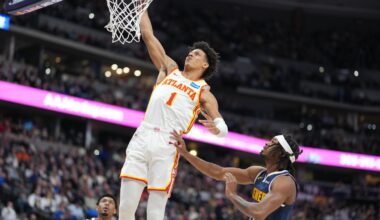 Dyson Daniels has a triple-double and Hawks use big fourth quarter to beat Nuggets 110-87