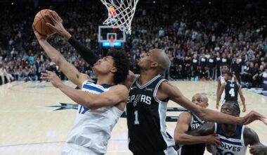 Wembanyama helps Spurs fend off season-high 55 points from Edwards as Spurs top Timberwolves