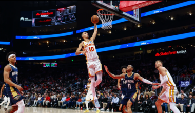 Hawks roll to 117-110 victory over Pelicans as word of Trae Young-to-Wizards trade breaks