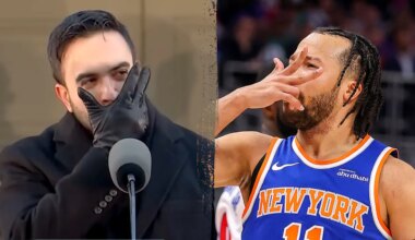 Mamdani faces social media criticism for Jalen Brunson gesture