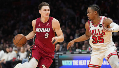 Larsson's best game of his career is not enough for Miami vs the Bulls