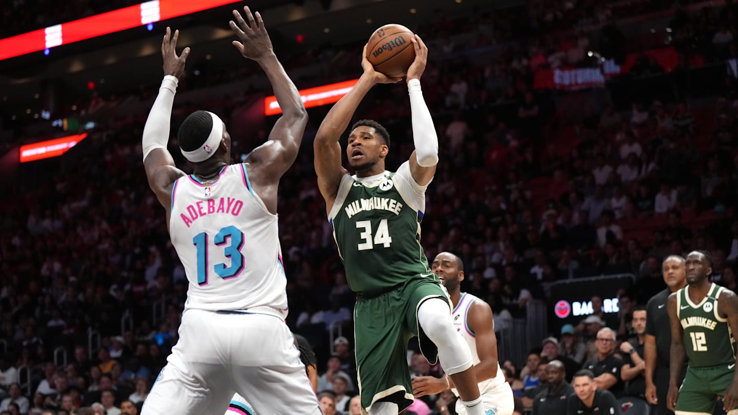 New Three-Team Trade Idea Lands Giannis In Miami, Hawks Fill Their Biggest Deadline Need