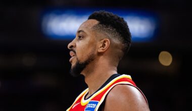 CJ McCollum in the first half against the Indiana Pacers at Gainbridge Fieldhouse.