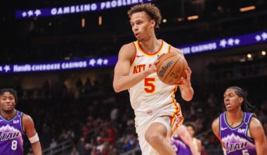 Hawks Announce Final Playing Status For Jalen Johnson, Zaccharie Risacher, and Dyson Daniels In Tonight's Game