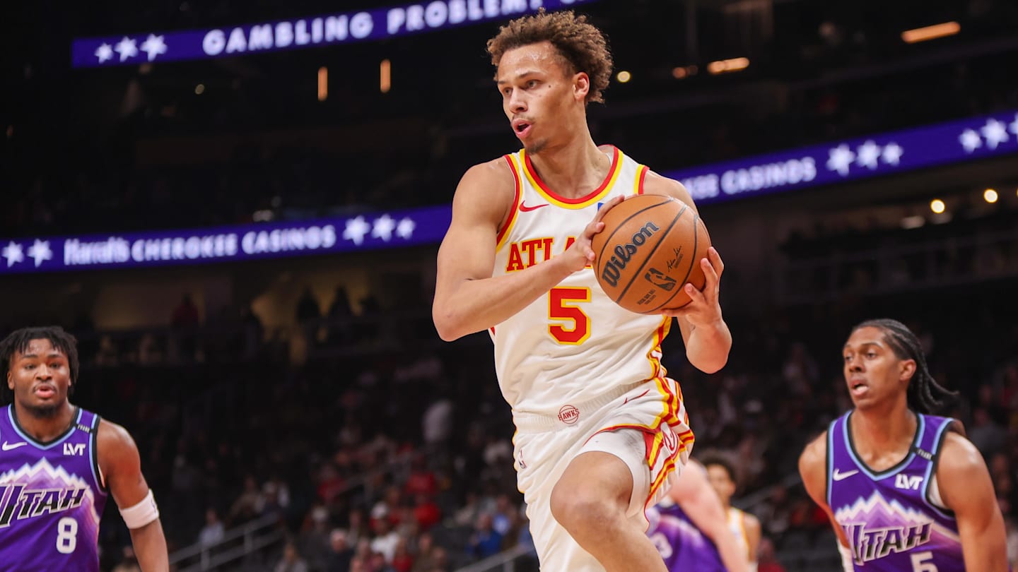 Hawks Announce Final Playing Status For Jalen Johnson, Zaccharie Risacher, and Dyson Daniels In Tonight's Game