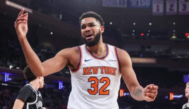 Knicks' Karl-Anthony Towns Climbing List He'd Rather Avoid