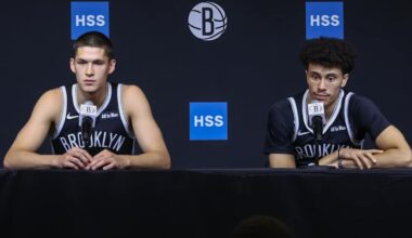 Nets' Egor Dëmin Speaks of Partnership With Backcourt Mate Nolan Traoré