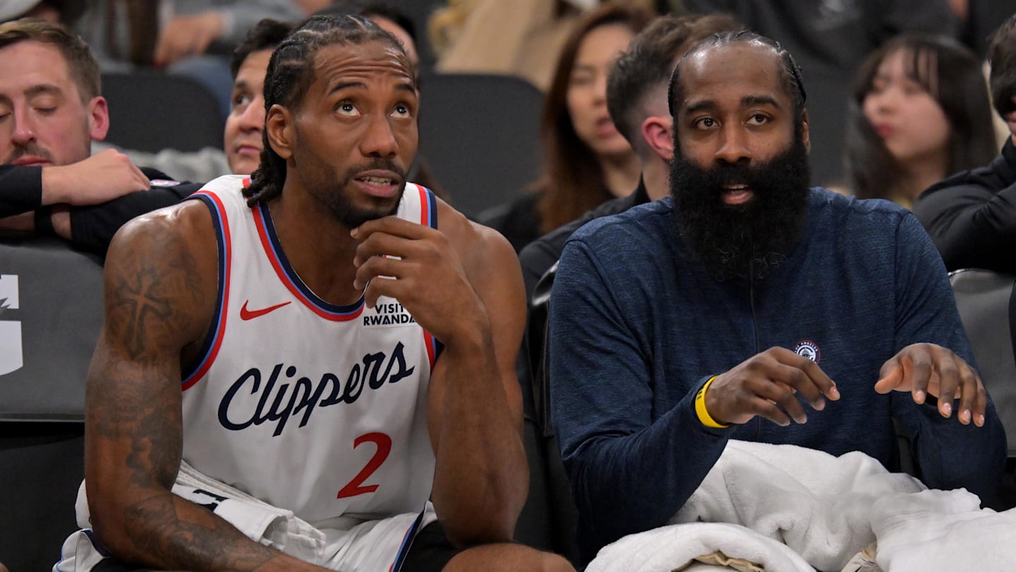 Kawhi Leonard, James Harden, LA Clippers