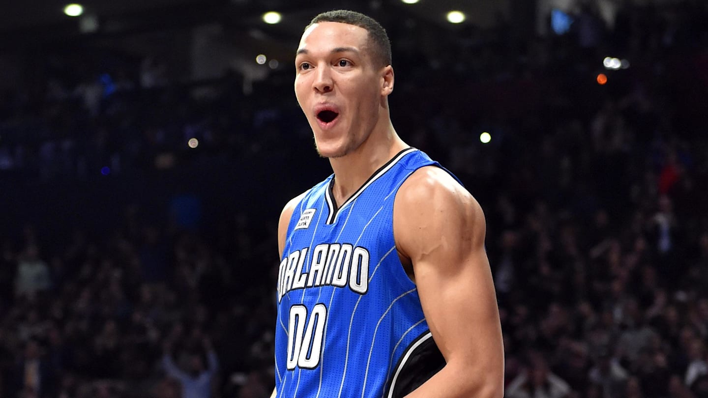 Aaron Gordon made Dunk Contest history 10 years ago as he and Zach LaVine went into a dunking battle that will be remembered as long as they do the competition. Gordon was the People's Champ.