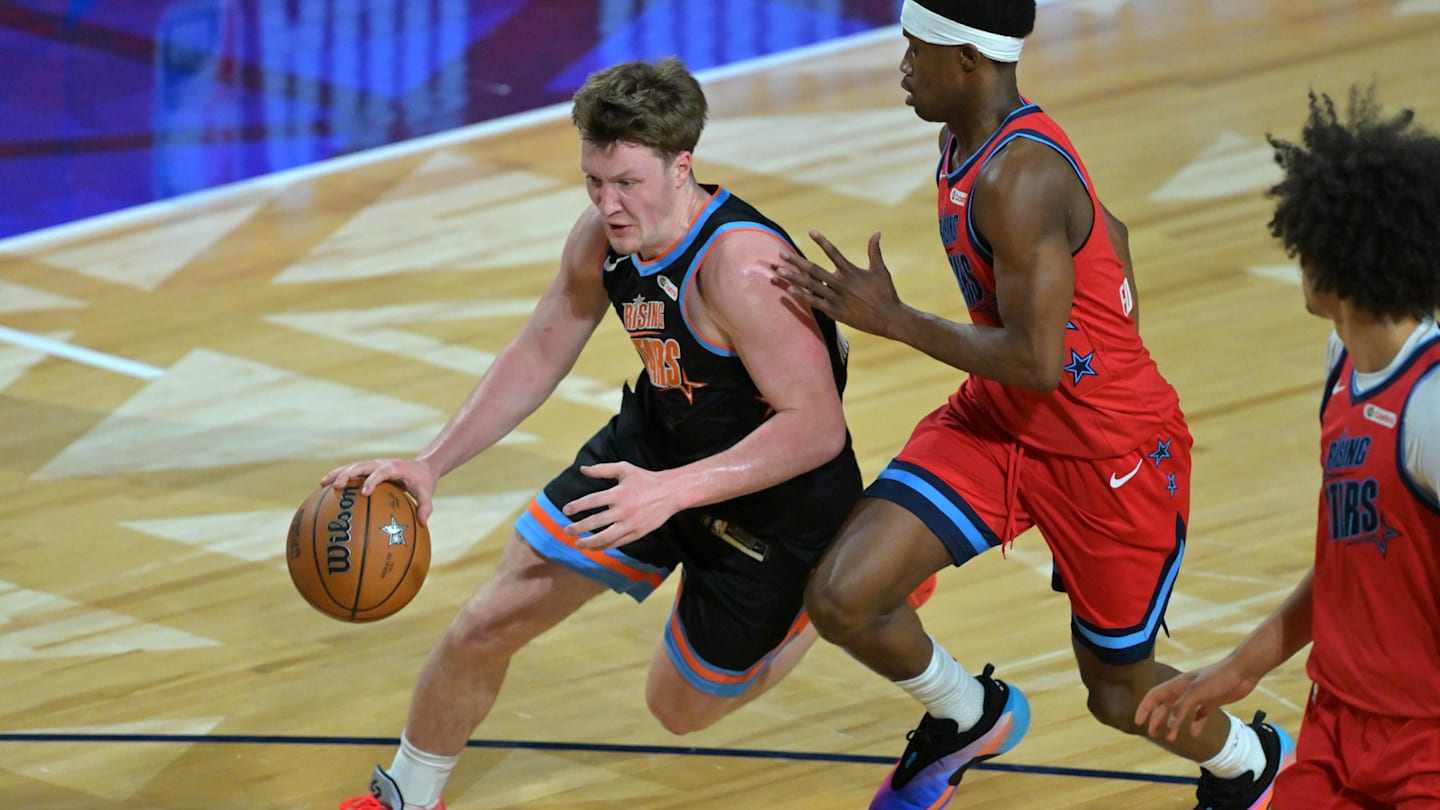 How Charlotte Hornets' Kon Knueppel Did in the Rising Stars Challenge on Friday Night
