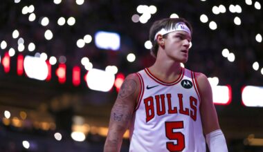 Miami Heat forward Keshad Johnson