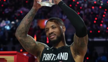 Blazers' Damian Lillard Eyes History After Three-Point Contest Win