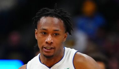 Dec 28, 2024; Denver, Colorado, USA; Detroit Pistons forward Ronald Holland II (00) : Ron Chenoy-Imagn Images