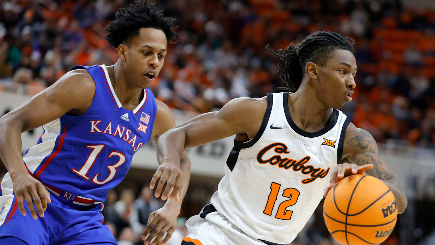 ESPN Matchup Predictor Forecasts Kansas vs Oklahoma State Basketball Matchup