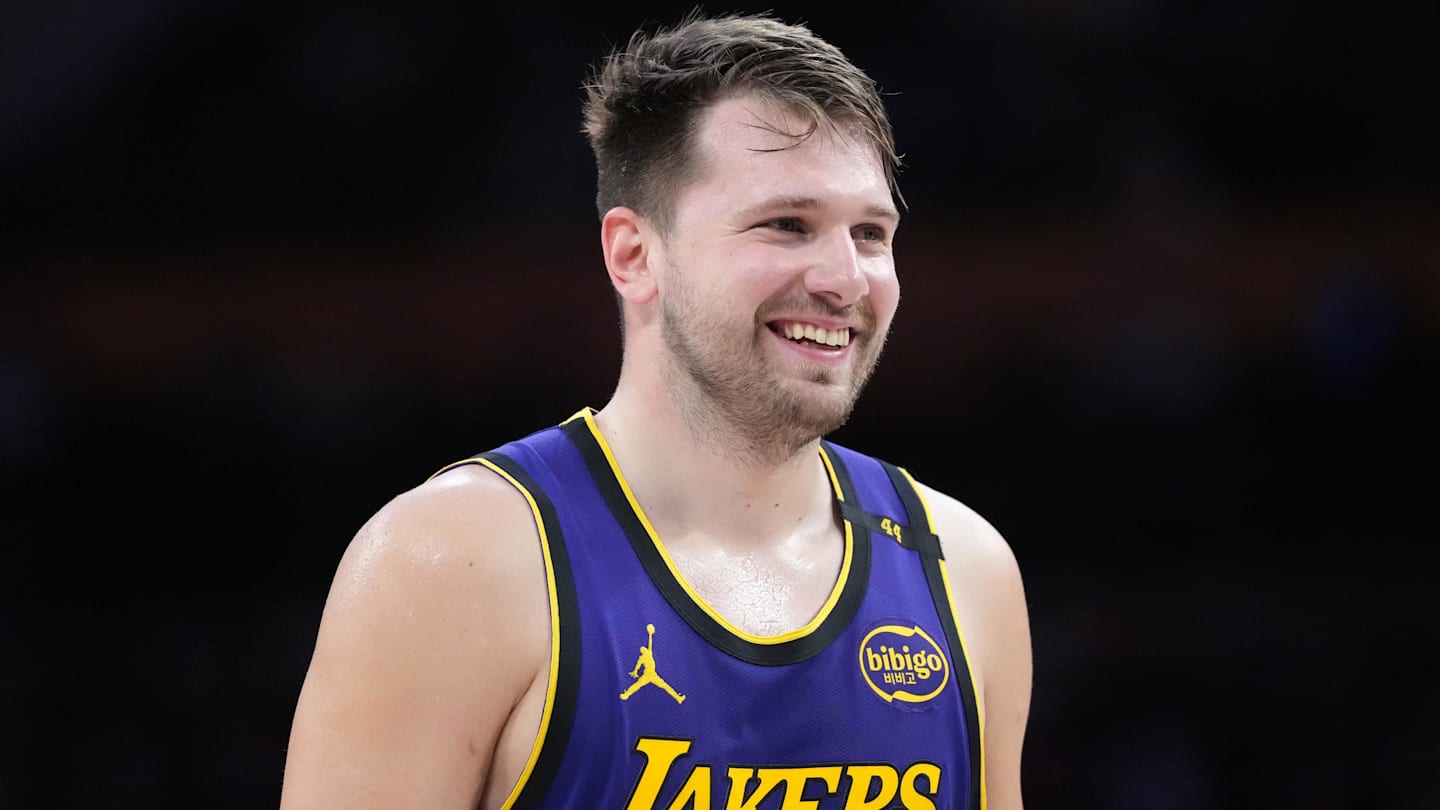 Los Angeles Lakers guard Luka Doncic