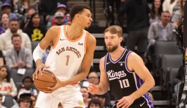 Kings Rule Out Four Key Players in Injury Report vs. Spurs