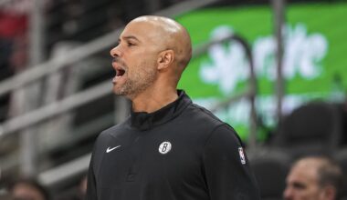Nets Coach Jordi Fernández Discusses Blown Fourth Quarter Lead to Hawks