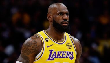 Los Angeles Lakers forward LeBron James