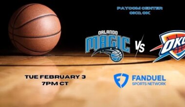 Orlando Magic vs. OKC Thunder TUE 02/03/26
