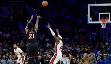 Friday film: Tyrese Maxey sets a record, Kelly Oubre Jr. fires away, Joel Embiid guts it out in Sixers' crucial home win