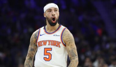 Alvarado and Bridges pace Knicks to a 138-89 rout of the 76ers