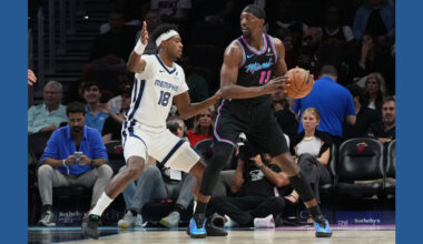 Wiggins makes 9-of-10 shots in 28-point outing to lead Heat over Grizzlies 136-120