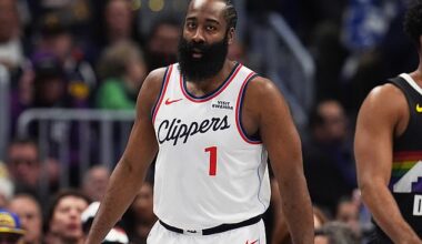James Harden has been traded from the Los Angeles Clippers to the Cleveland Cavaliers