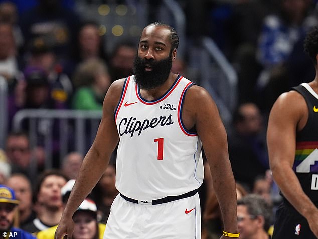 James Harden has been traded from the Los Angeles Clippers to the Cleveland Cavaliers