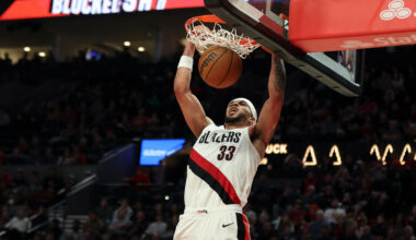 Camara has a career night and the Trail Blazers use a 49-point third quarter to top 76ers 135-118